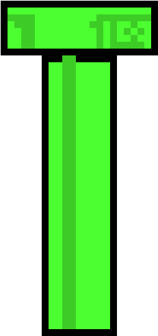Pipe Clipart Pixel Art - Pipe (330x560)