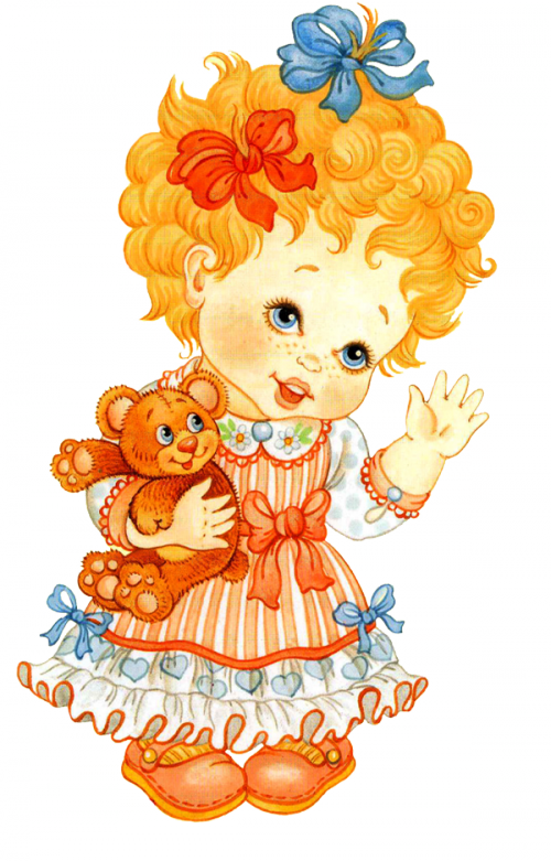 Tubes Personnages - - Carolineblue - Днем Рождения Лучшей Подруге (500x781)