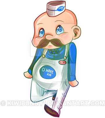 O'hare Delivery Guy By Kiwibunny1 - Sai The O Hare Delivery Guy (400x484)