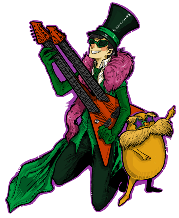 Lorax - Cartoon (600x725)