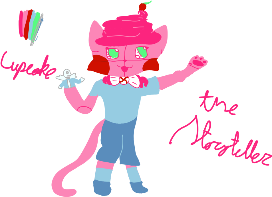 Funtime Cupcake By Nyancatcake1 - Cartoon (1024x717)