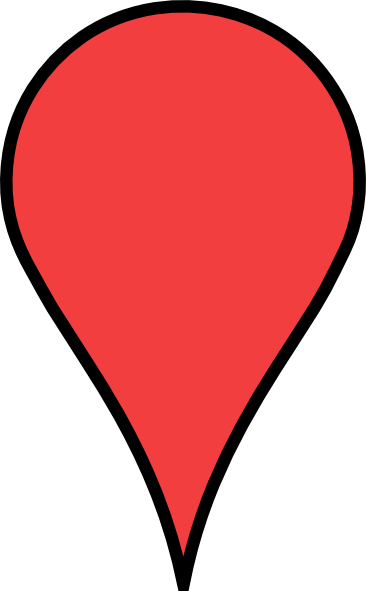Clipart Info - Google Map Red Pin (366x591)