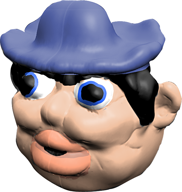 Minecraft Once-ler The Lorax Nose Head Cartoon Smile - Once Ler Creepy (610x643)