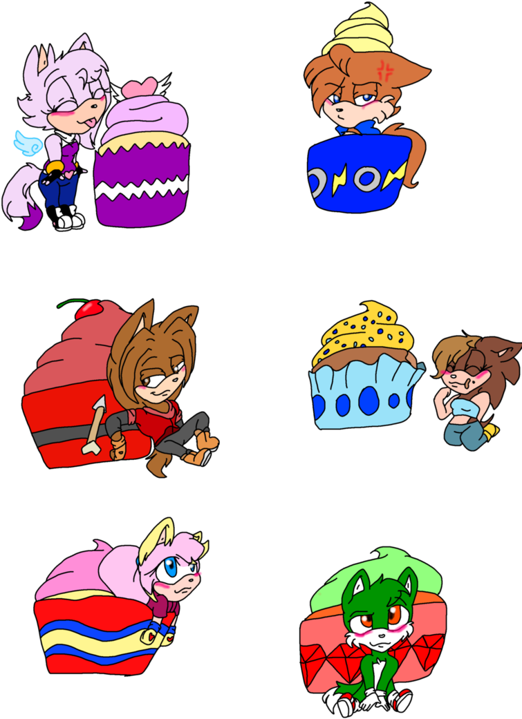 Cupcakes Ewe By Sparkle The - Cupcakes Ewe By Sparkle The (760x1051)