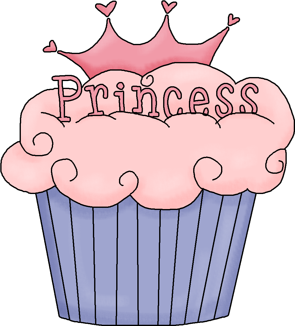 Princess Cupcake Png By Gaildreaan On Deviantart - Cupcakeprincesstee.png 15" Laptop Sleeve (992x1119)