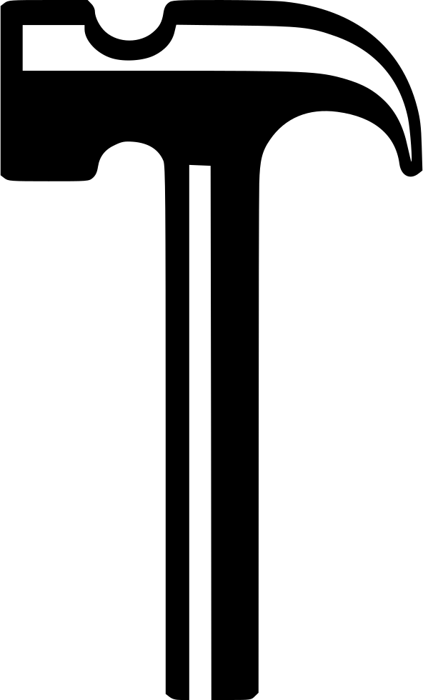 Hammer Job Service Repair Work Build Comments - Sign (592x980)