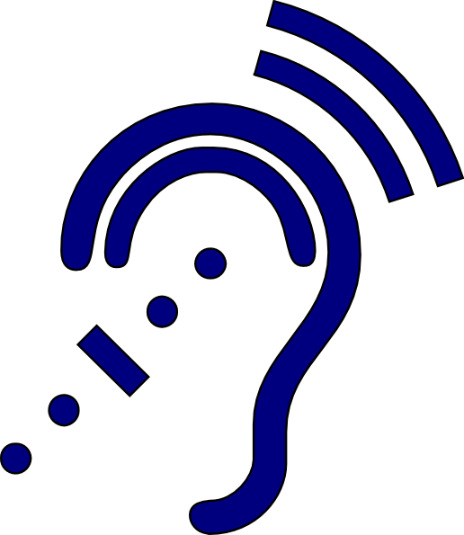 Hearing Assistive Technology - Hearing Aid Icon Png (516x595)