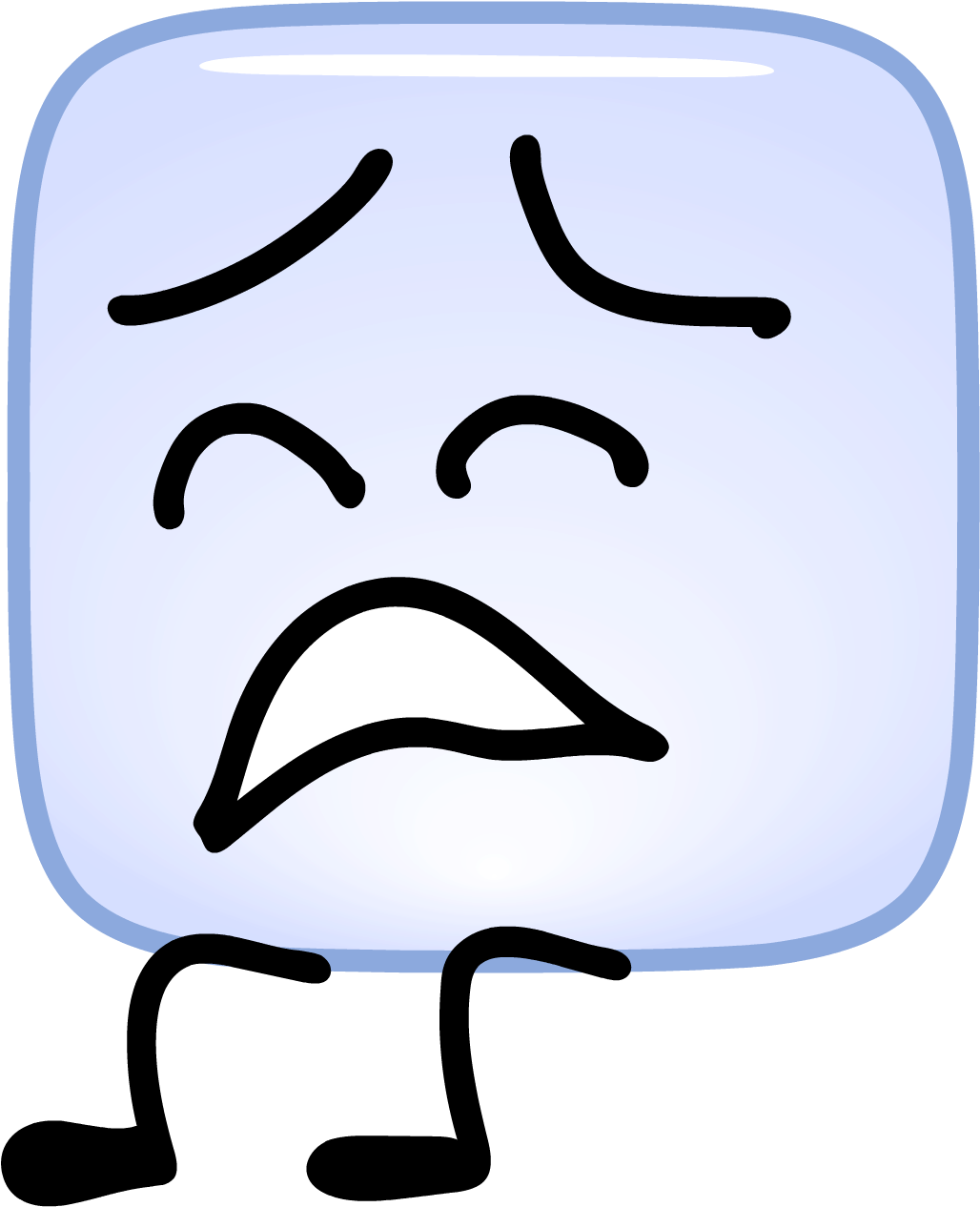 Ice Cube Bfb - Ice Cube From Bfb (1099x1317)