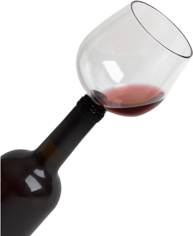 Wine Pouring Into Glass Png - Guzzle Buddy Png (505x638)