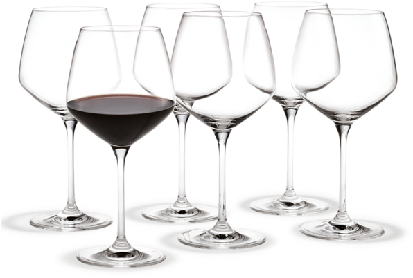 Perfection Glass Series By Holmegaard - Holmegaard Perfection Burgundy Wine Glass (600x600)