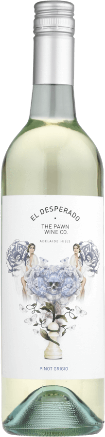 2017 The Pawn El Desperado Pinot Grigio - Wine Bottle (700x900)