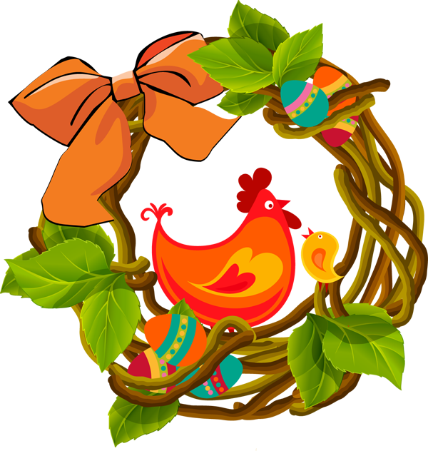 17 Free Easter Egg And Easter Basket Clip Art Designs - 17 Free Easter Egg And Easter Basket Clip Art Designs (600x632)