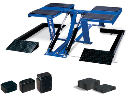 Capacity Ld Lowrise - Rotary Lift 7000 Lbs Low Rise Lift (480x328)