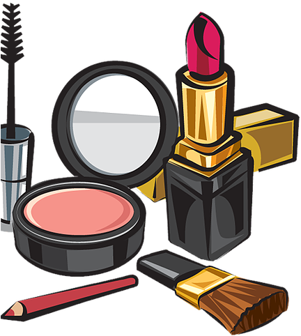 Makeup Clipart Png (448x496)
