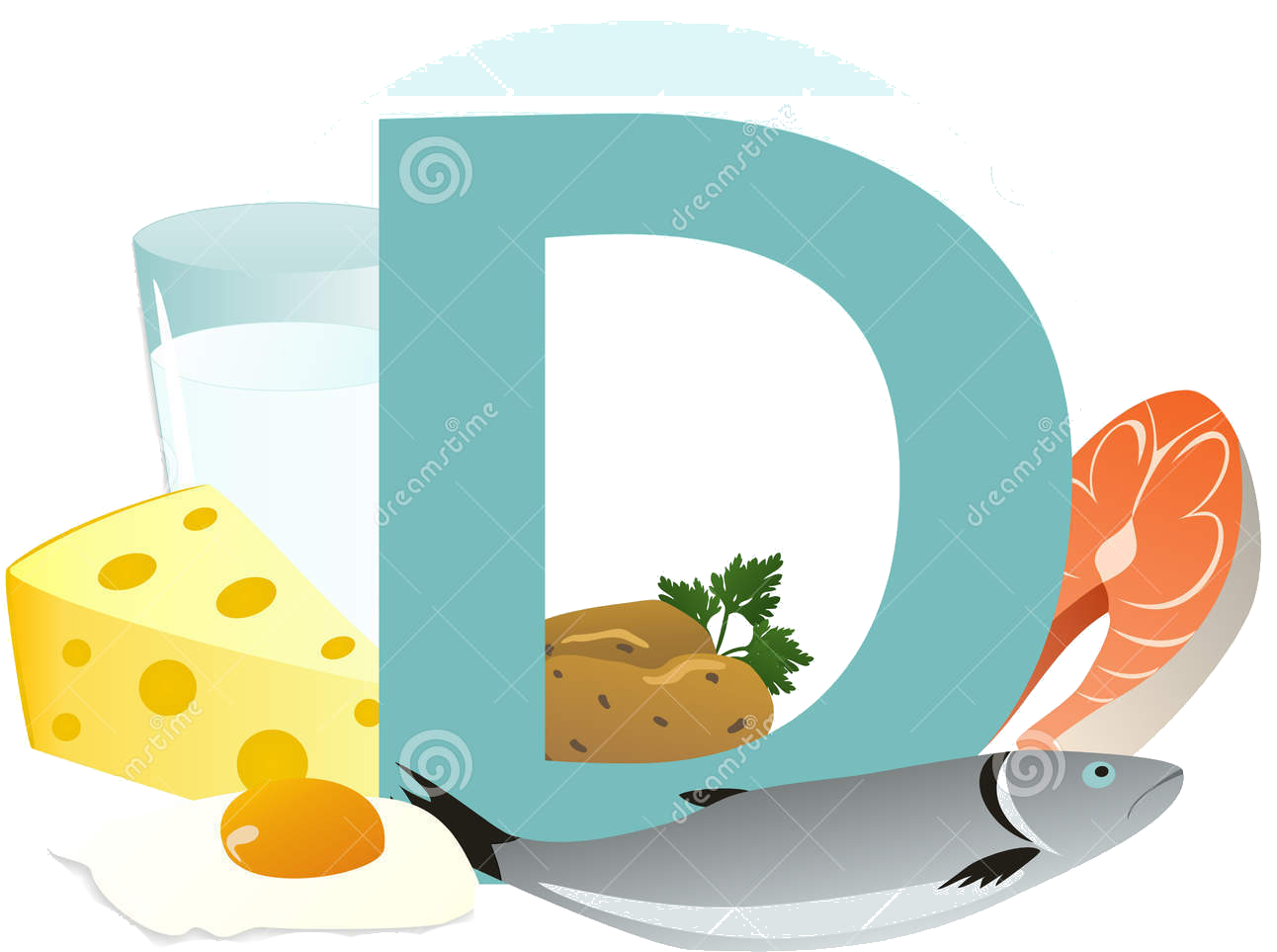 Magnesium - Calcium Vitamin D Clipart (1300x978)