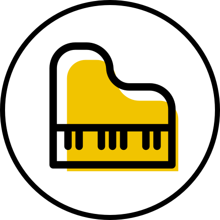 Piano Lessons - Piano (436x436)
