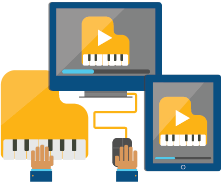 She Is Ten Years Old, And She Has A Keyboard - Music (450x450)