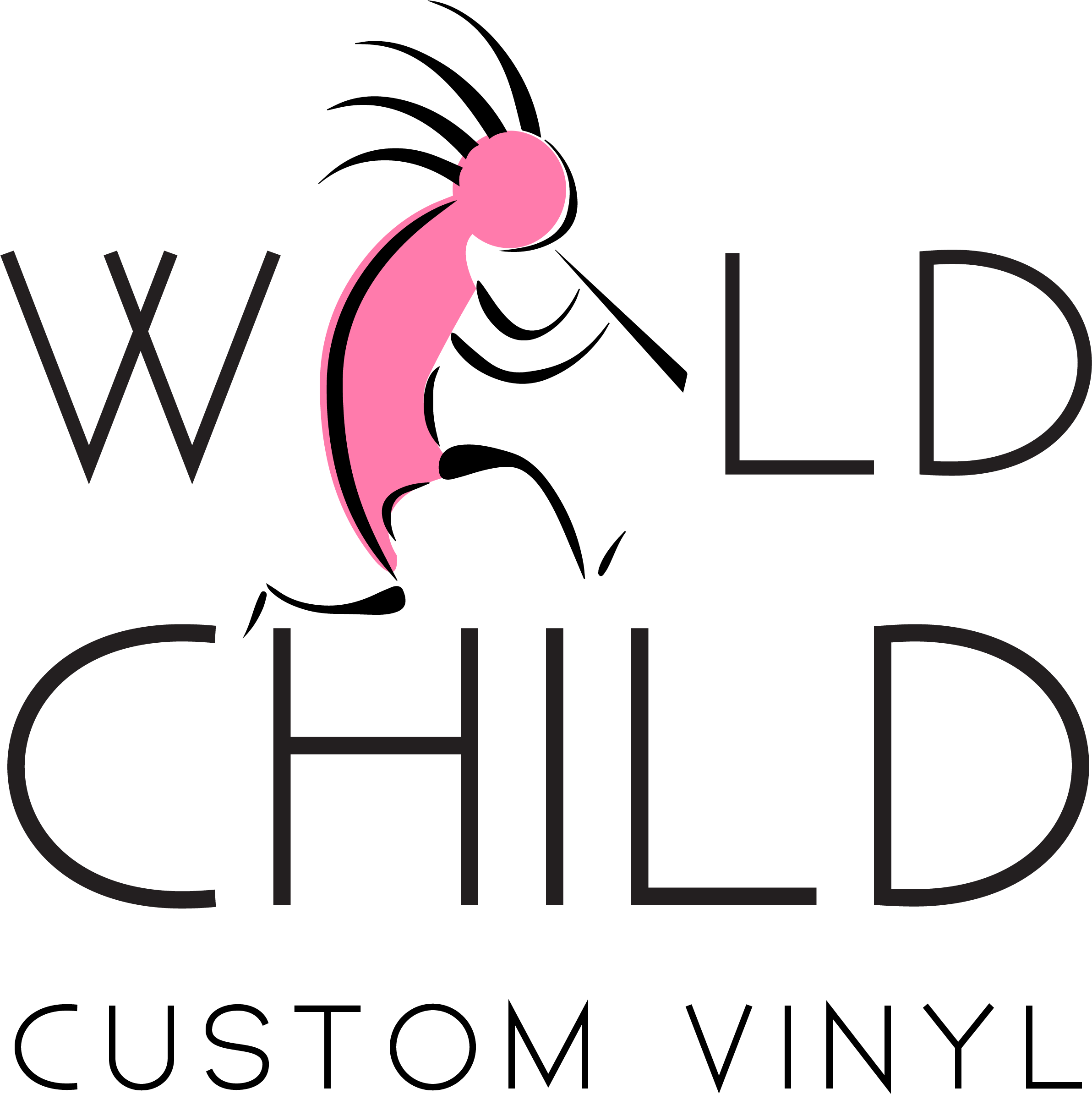 Wild Child Custom Vinyl - Kokopelli (2413x2472)