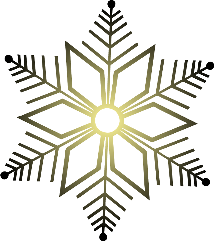 Snowflake Red Green Clip Art - Snowflake Red Green Clip Art (701x790)