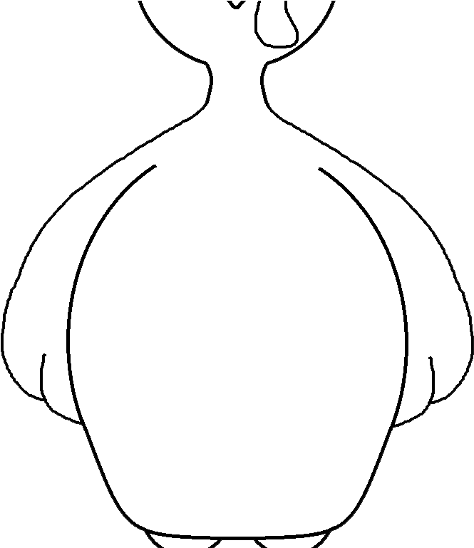 Download Spectacular Turkey Body Clipart - Download Spectacular Turkey Body Clipart (762x768)