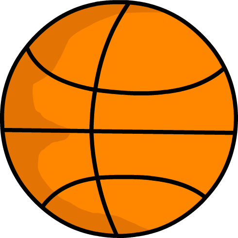 Body Clipart Basketball - Object Universe Basketball (490x491)