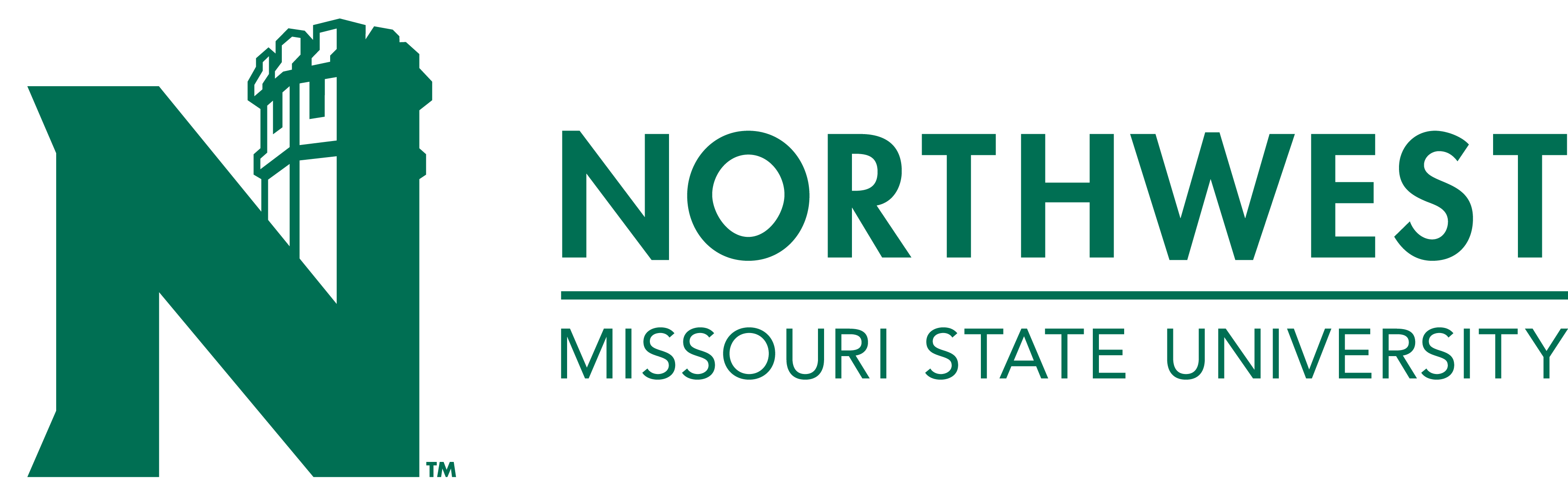 N Horizontal - All Campuses - Northwest Missouri State Logo (3600x1137)