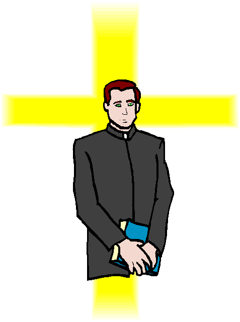 Praying Coloring Pages - Pastor (477x640)