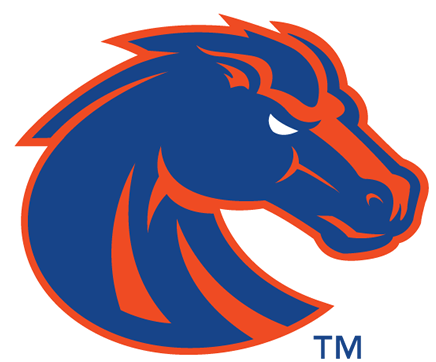 Boise State Horsepower - Boise State Bronco (500x500)