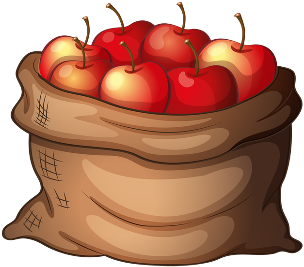 Ape Clipart Apple Clipart - Apple Basket Clip Art (640x555)