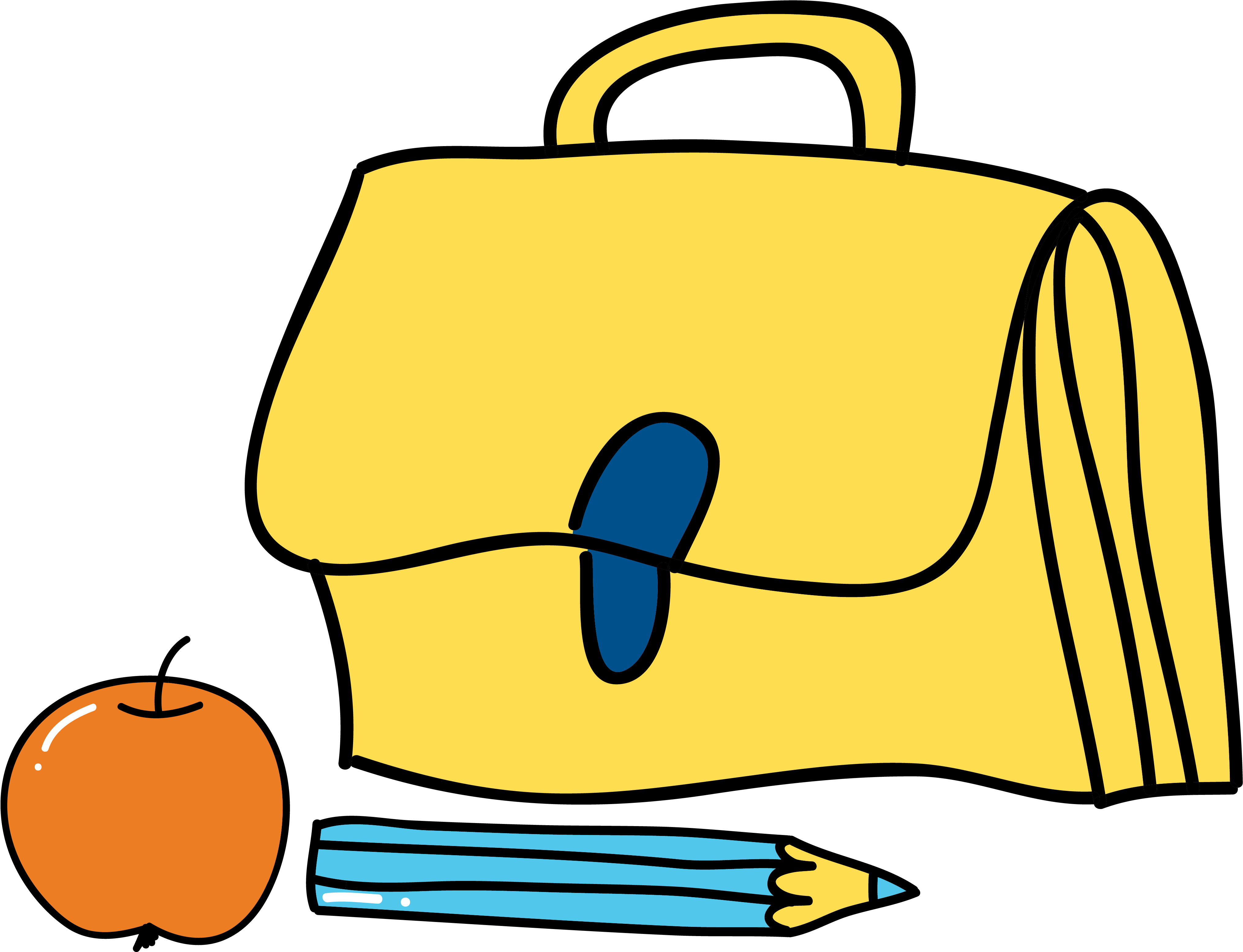 Satchel Briefcase Clip Art - Satchel Briefcase Clip Art (4874x3949)