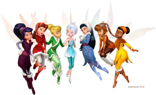 Fairy Image 22 Clipart Pack Faery Cutout By Icreateandcollect - Tinkerbell Png (500x304)