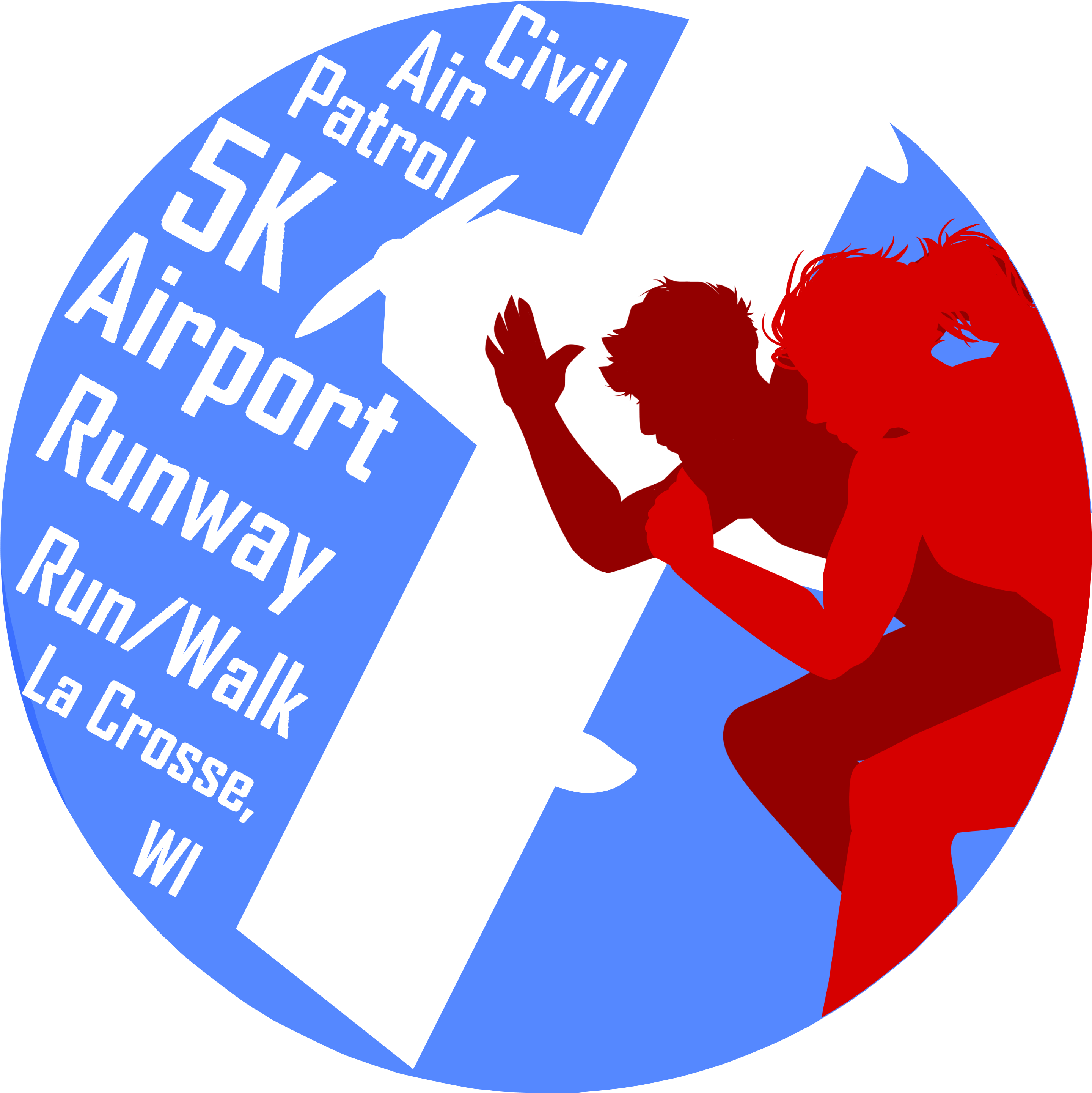 The La Crosse Airport 5k Run & Walk Provides An Opportunity - Circle (2975x3850)