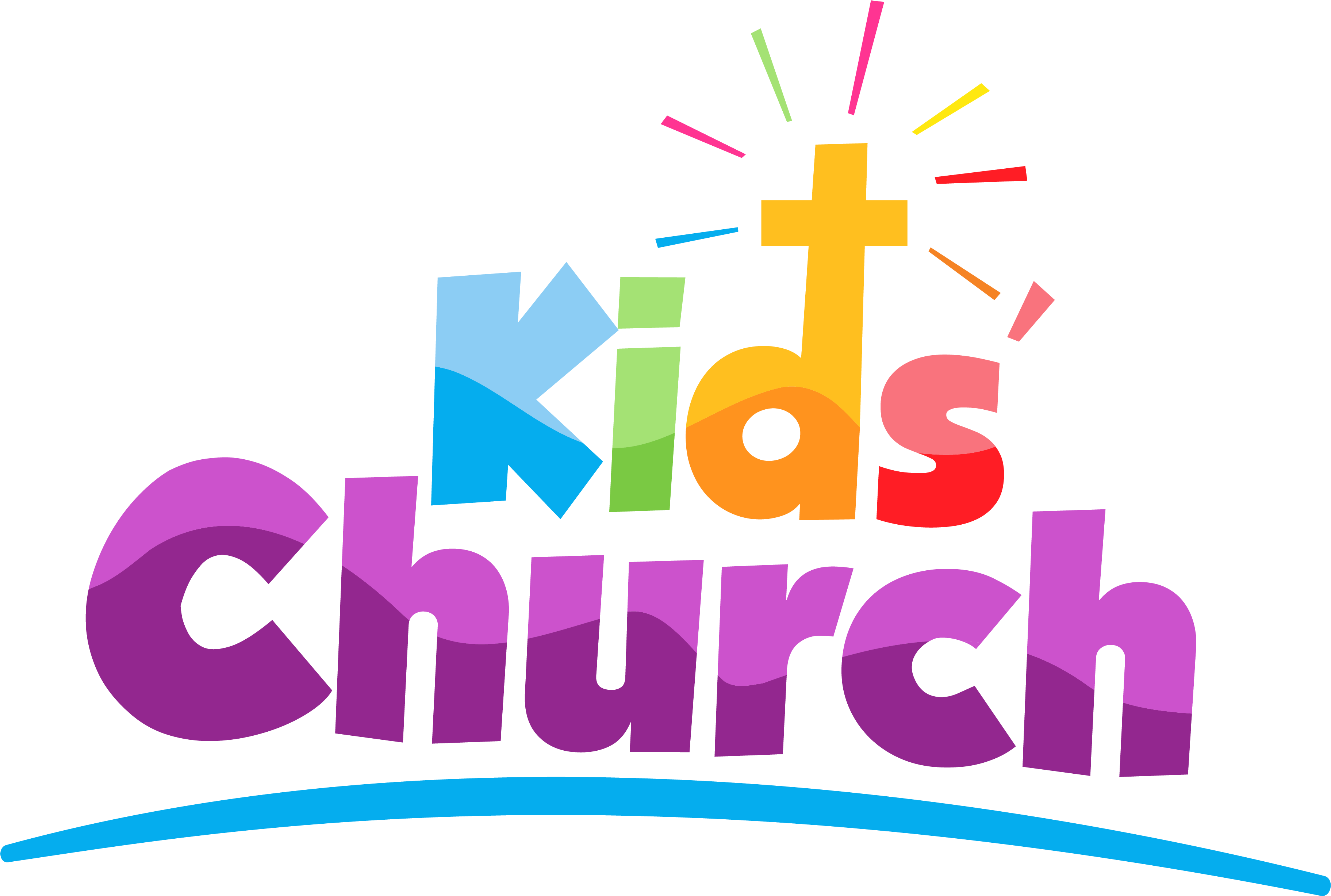 Kids Church202 Kids Church Logo (4117x2950) Png Clipart Download