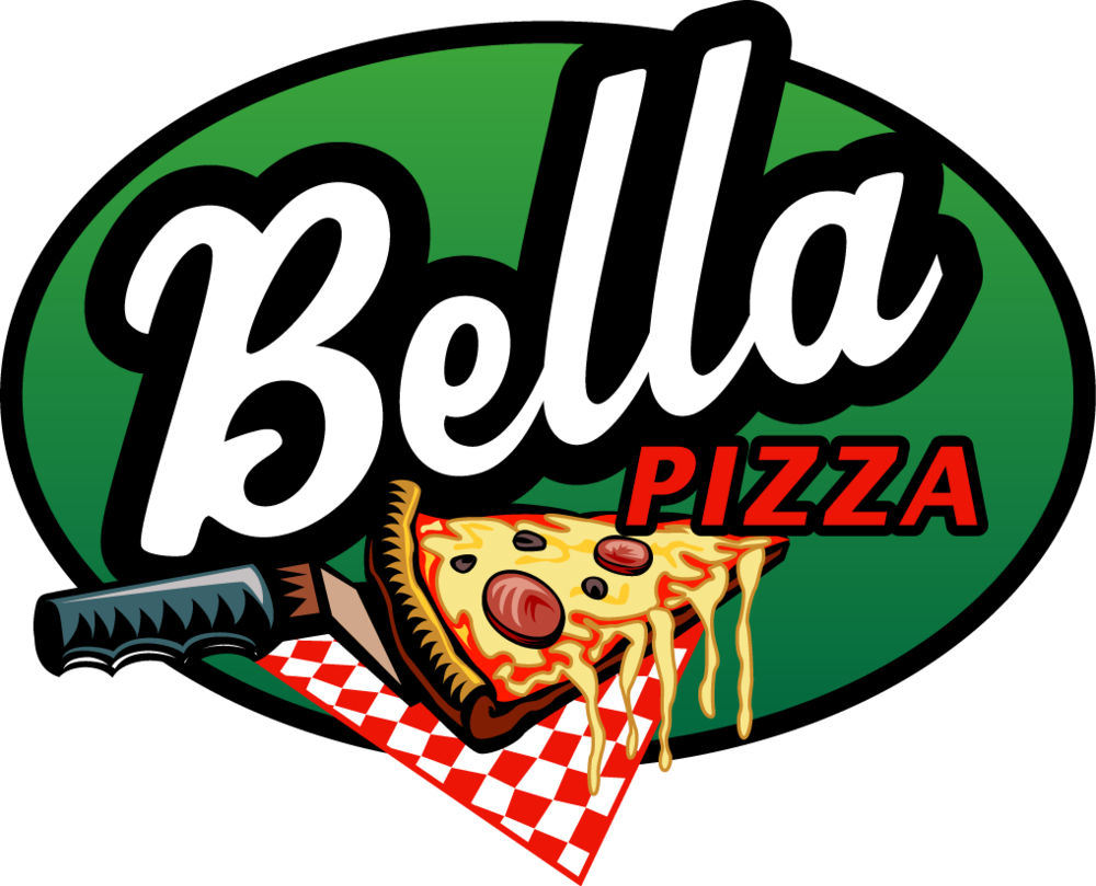 Bella Pizza - Bella Pizza Logo (1000x809)