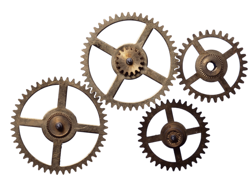Transparent Background Gears Png (900x639)