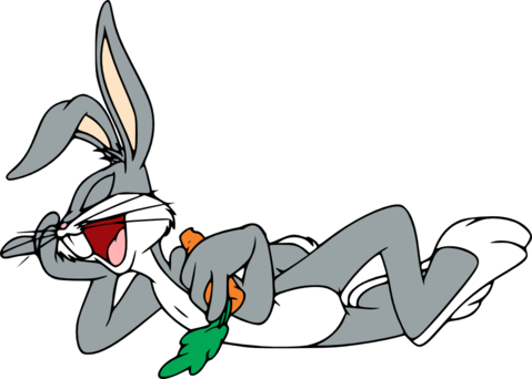 Kids Clocks By 7arts Don't Tick Or Produce Other Noises - Bugs Bunny Coloring Pages (479x342)