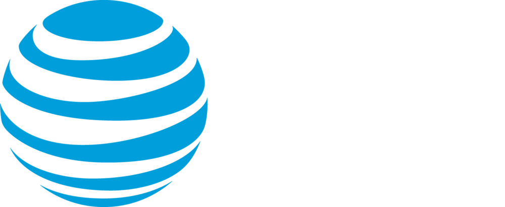 Att Logo White Caps - At&t Logo Transparent Png - (1000x411) Png ...