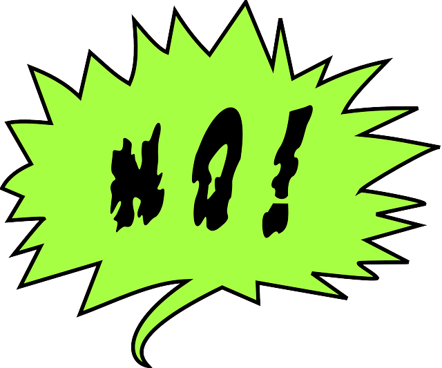 Green, Cartoon, Exclamation, Comic, Negation - Shout Balloon (900x750)