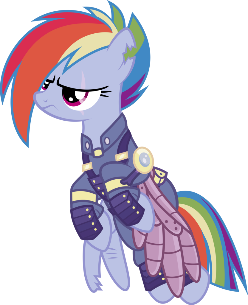 Apocalyptic Clipart Transparent - Mlp Ears Torn (832x1024)