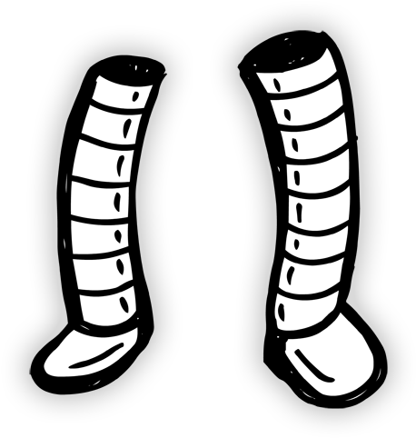 Top Robot Legs Black & White Images For Pinterest - Robot Legs Png (512x512)