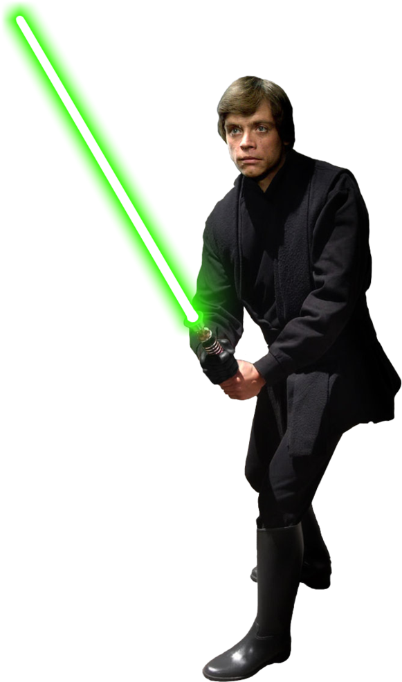 Luke Skywalker (glove - Luke Skywalker Jedi Knight (701x1139)