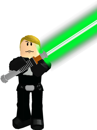 Captivating Luke Skywalker Clipart Roblox - Roblox (420x420)