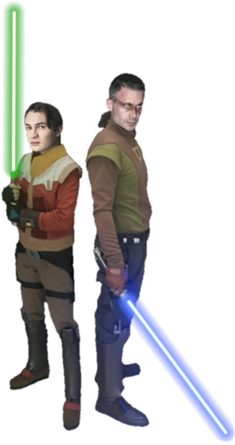 Kanan Jarrus Mara Jade Ezra Bridger Luke Skywalker - Kanan Jarrus Mara Jade Ezra Bridger Luke Skywalker (763x1048)