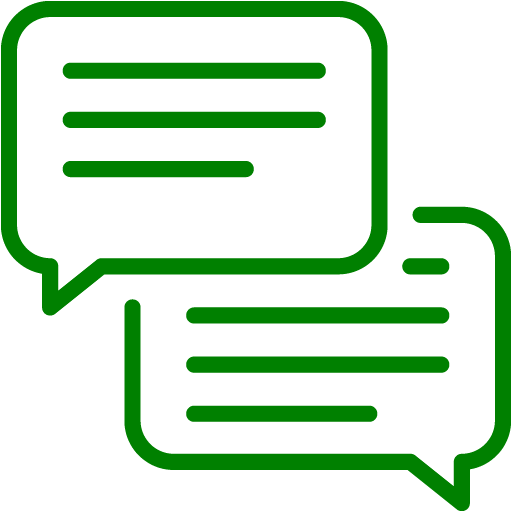 Sspeech Bubbles Icon Orange (512x512)