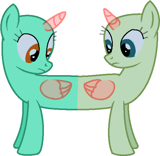 Nalezeno Pomocí Googlu Na Webu Random Pony Bases - Pony (616x570)