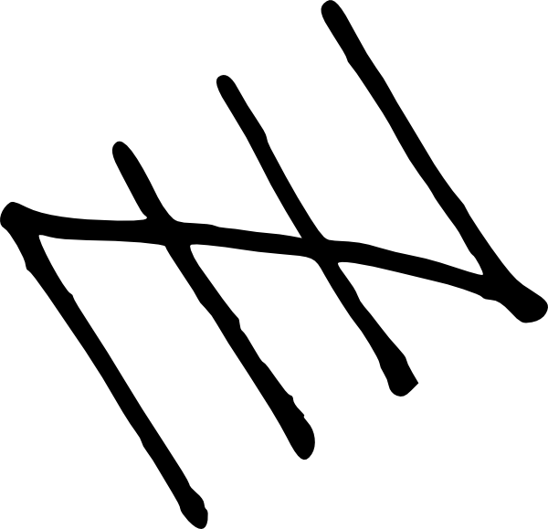 Tally Clipart (600x579)