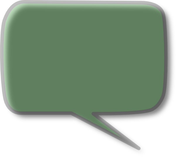 Light Green Bottom Right Speech Bubble Clip Art At - Clip Art (600x538)