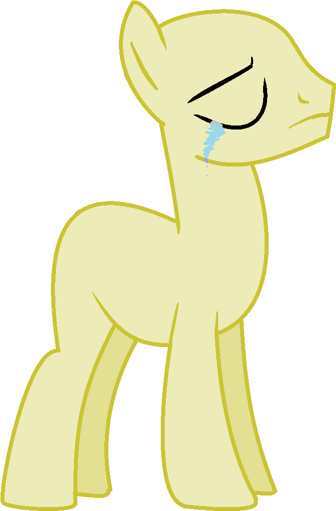 Mlp Base Male S - Mlp Base Sad Male (900x1290)