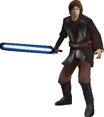 Luke Skywalker Star Wars Battlefront Wiki Fandom - Anakin Skywalker Battlefront 2 (353x398)