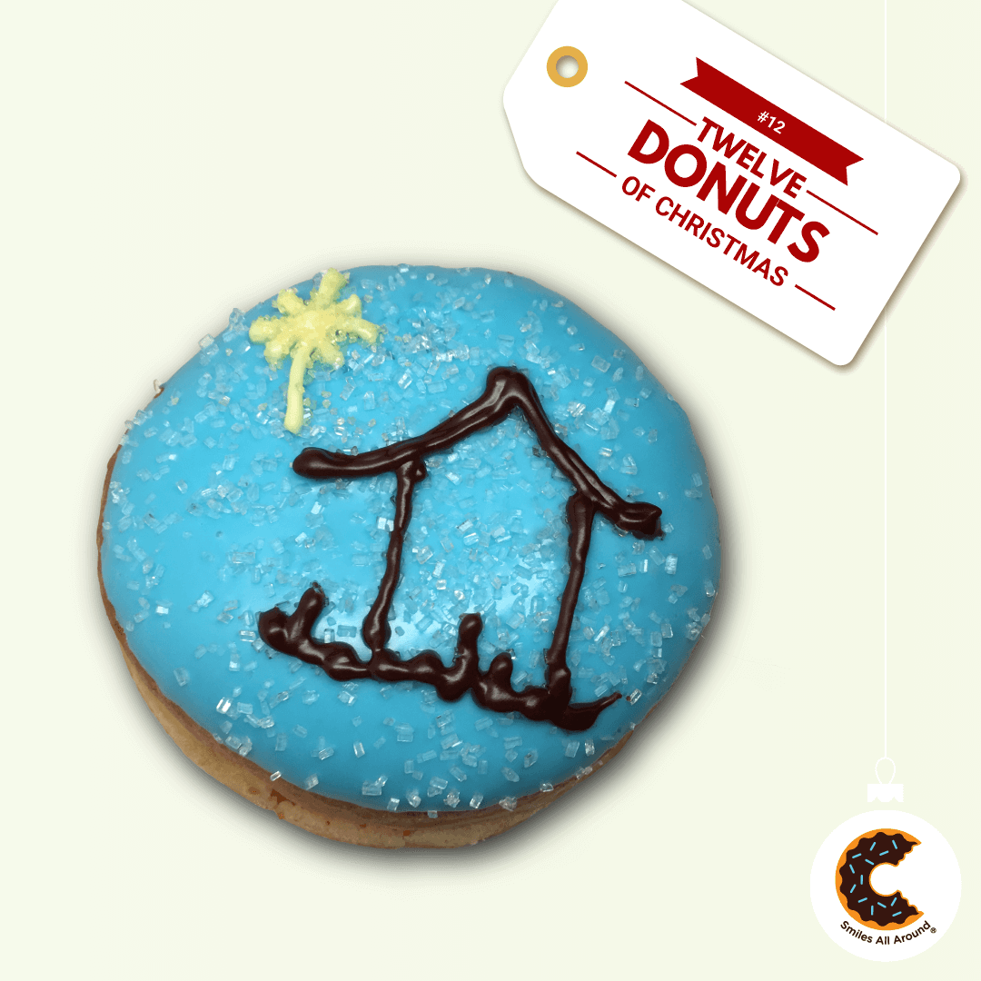 Clyde's Donuts On Twitter - Surfing (1080x1080)